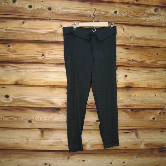 Vince High Rise Linen Blend Pants - Picture 2 of 8